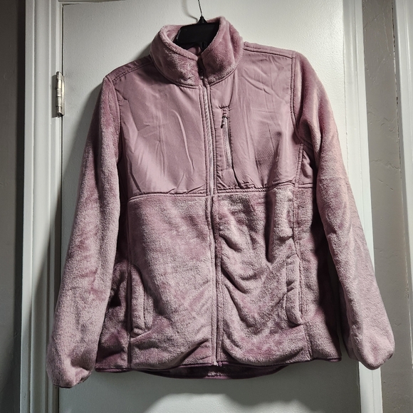 LEG3ND Zip-up Fleece Jacket Size Medium Purple - Picture 3 of 8